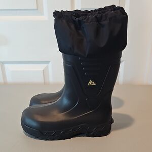 Ace Black Insulated Non Slip Oil Resistant Work Gum Boots